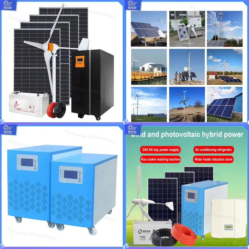 Renewable Energy Is - 3KW 5KW 8KW Hybrid Wind Solar