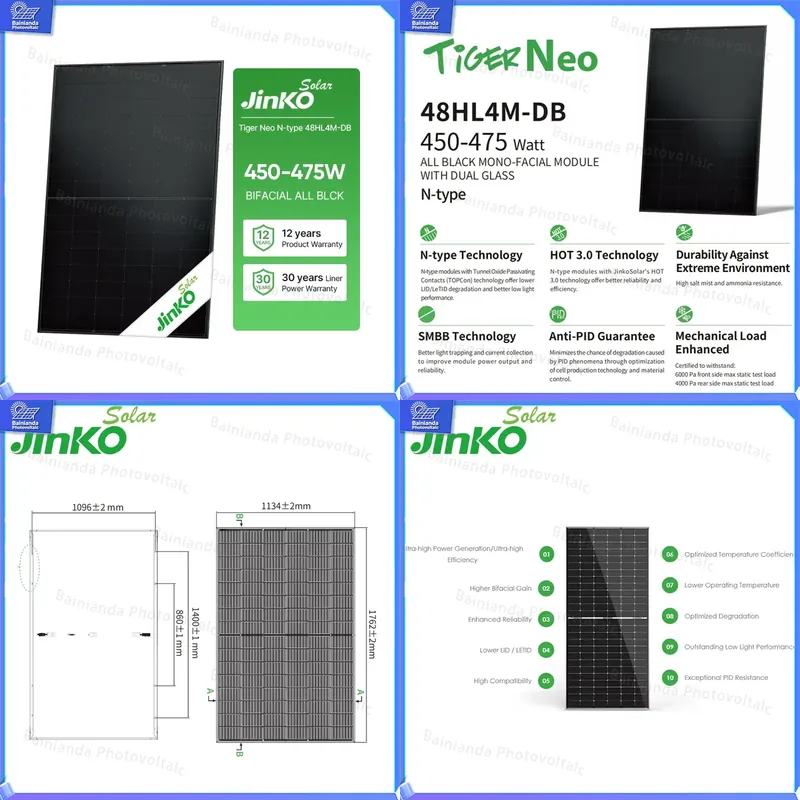 Jinko 30-Year N-Type Monocryst - Jinko Solar Panel N-Type review and price