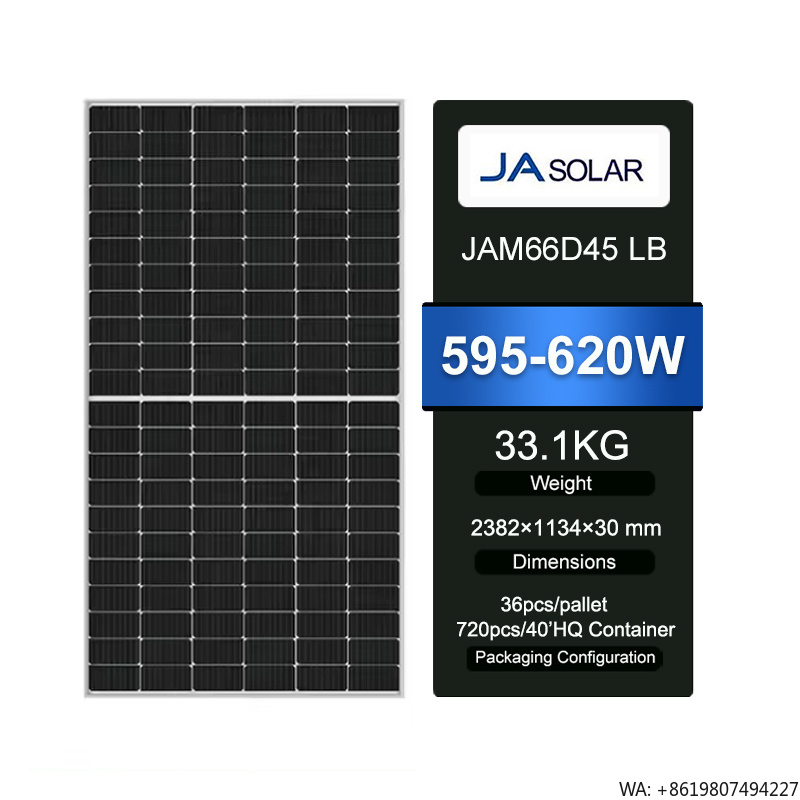 Low MOQ JA Solar Panel Double  - Jinko Solar Panel N-Type review and price